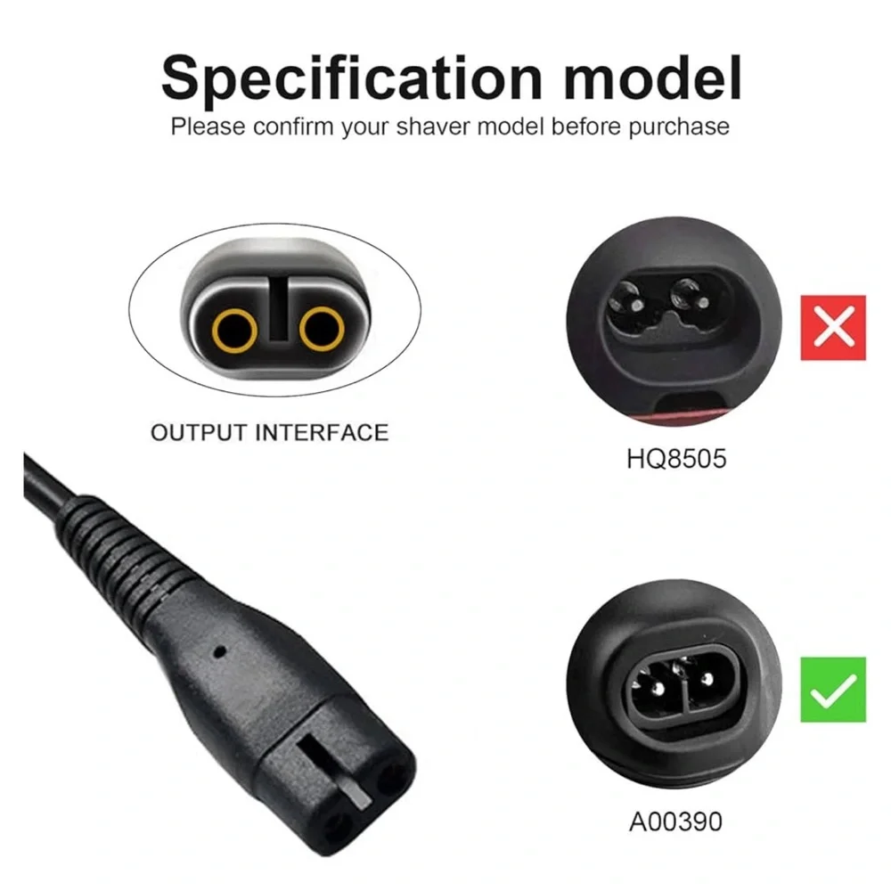 Philips Black Power Cable for Shaver